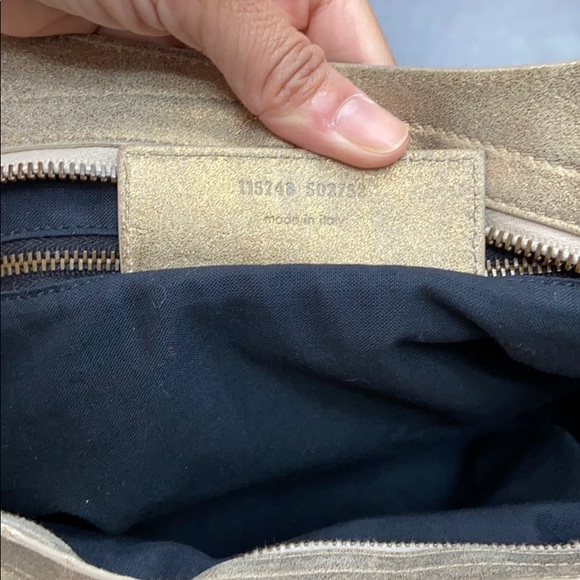 SOLD!!! Balenciaga Classic Metallic Gold City - Picture 7 of 16